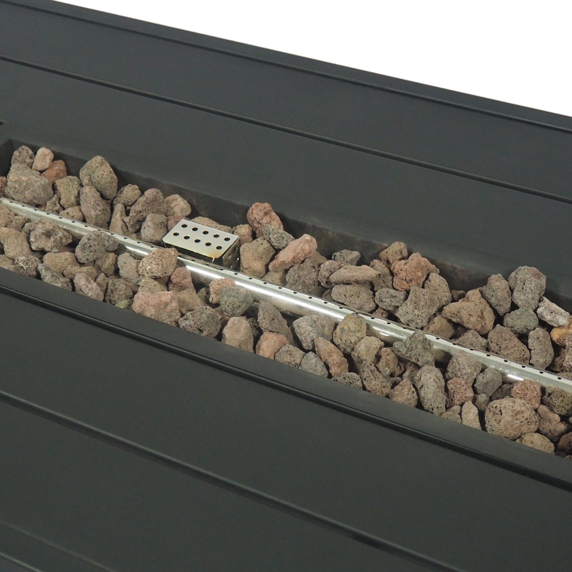 RECTANGULAR IRON FIRE PIT - 30 000BTU - Free Shipping - Aurelia Clothing