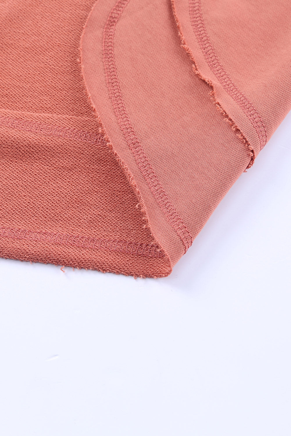 Side Slit Drop Shoulder Sweatshirt - Aurelia Clothing