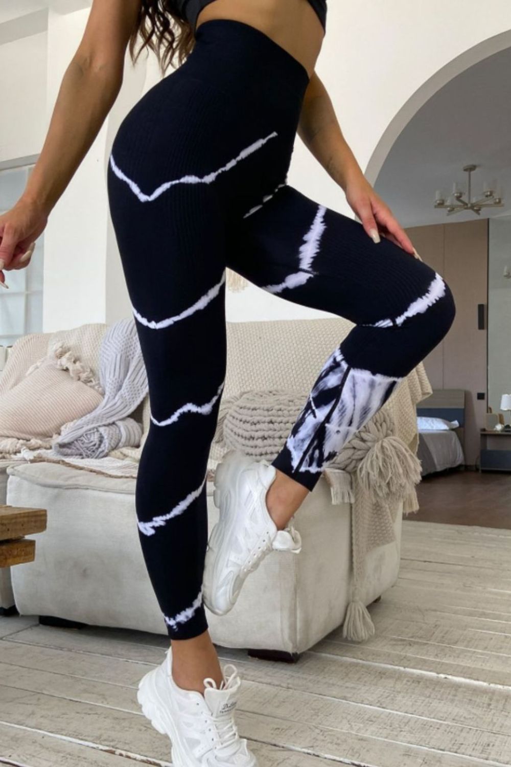 Slim Fit High Waist Long Active Pants - Free Shipping - Aurelia Clothing