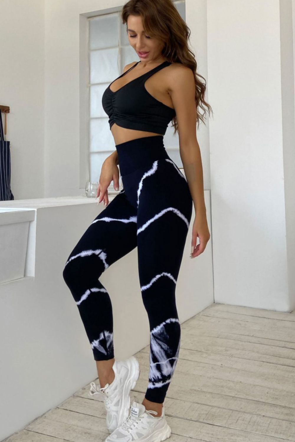 Slim Fit High Waist Long Active Pants - Free Shipping - Aurelia Clothing