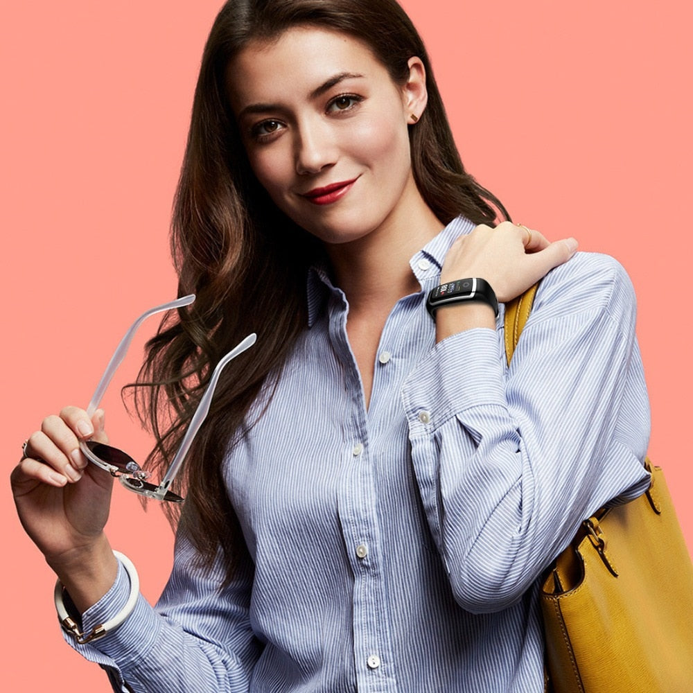 Smart Bracelet M4 Heart Rate Monitor Nrf52832 Fitness Tracker Watch Color Screen Call Reminder Smart Wristband for IOS - Free Shipping - Aurelia Clothing