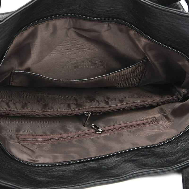 Soft Leather Luxury Handbags-Free Shipping - Aurelia Clothing