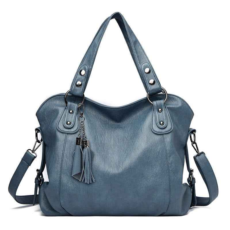 Soft Leather Luxury Handbags-Free Shipping - Aurelia Clothing