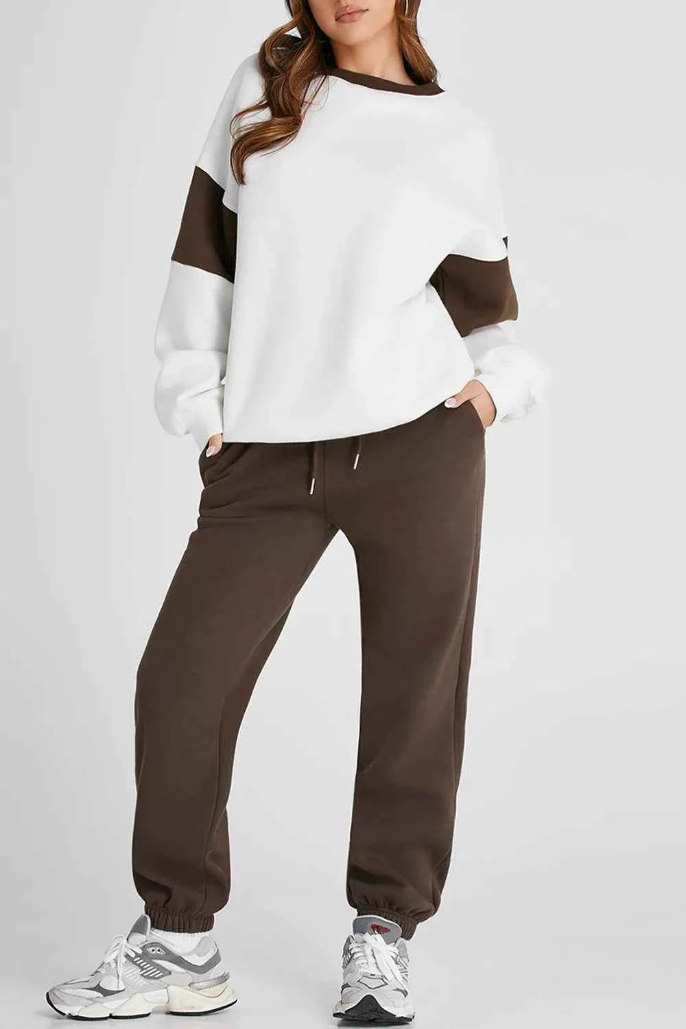 Sweatshirt and Joggers Active Set-Free Shipping - Aurelia Clothing
