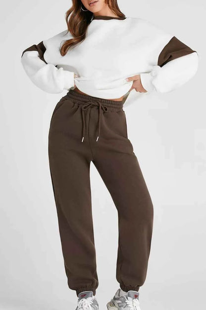 Sweatshirt and Joggers Active Set-Free Shipping - Aurelia Clothing