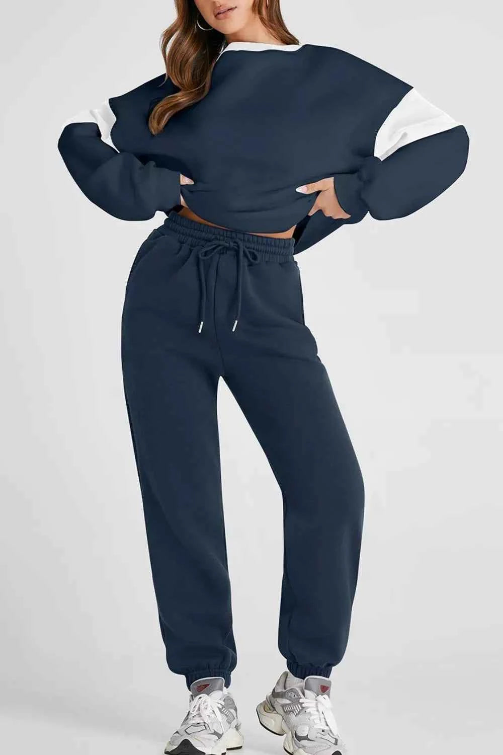 Sweatshirt and Joggers Active Set-Free Shipping - Aurelia Clothing