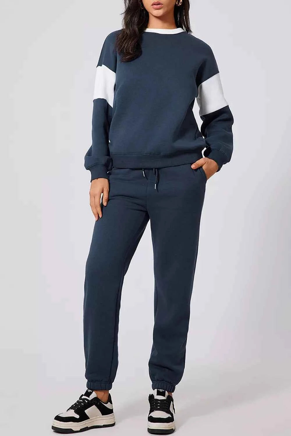 Sweatshirt and Joggers Active Set-Free Shipping - Aurelia Clothing
