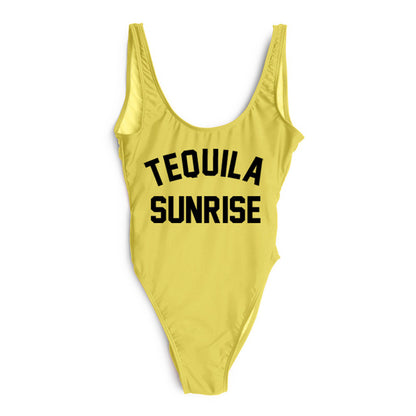 TEQUILA SUNRISE New Sexy Swimwear Women Female Bathing Suit Monokini Beach Backless Bikini Swim Wear  - Free Shipping - Aurelia Clothing
