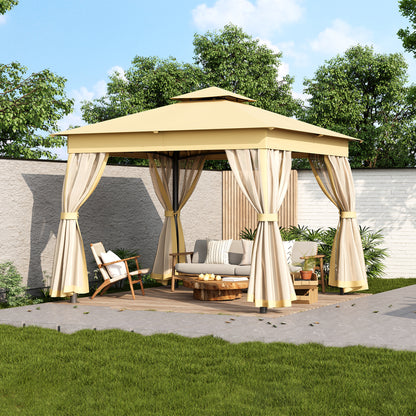 TREXM 10x10 Outdoor Gazebo Tent-Free Shipping - Aurelia Clothing