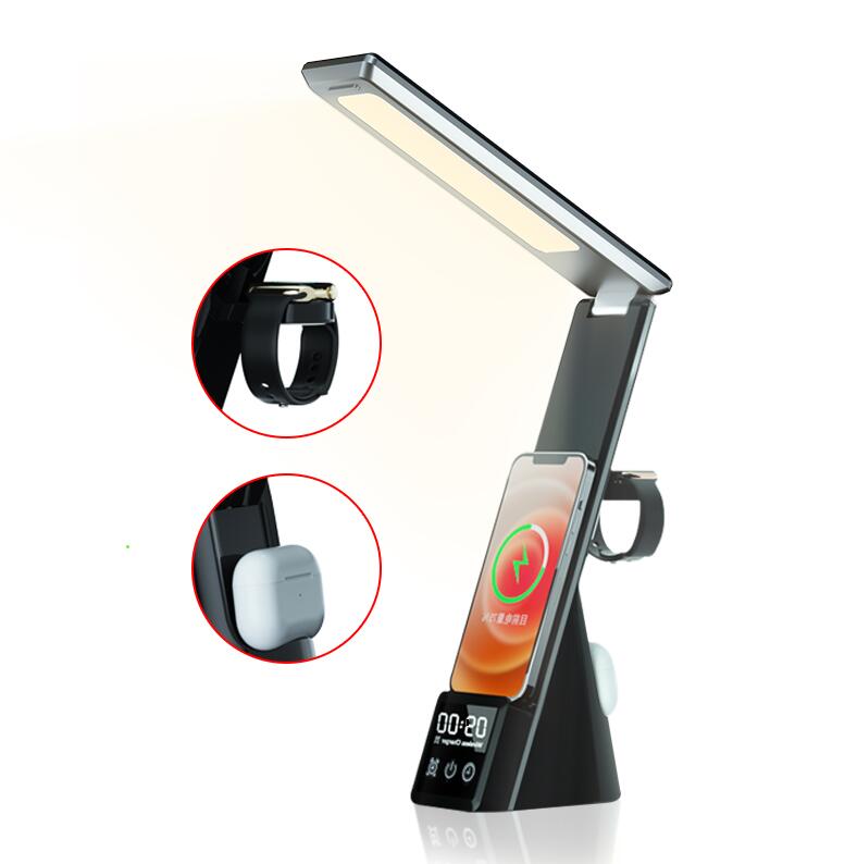 Table Lamp Clock Charger-Free Shipping - Aurelia Clothing