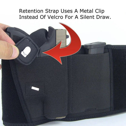 Tactical Pistol Holster Military Portable Hidden Holster Wide Belt Mobile Phone Holster Outdoor Hunting Shooting Defense Holster - Free Shipping - Aurelia Clothing