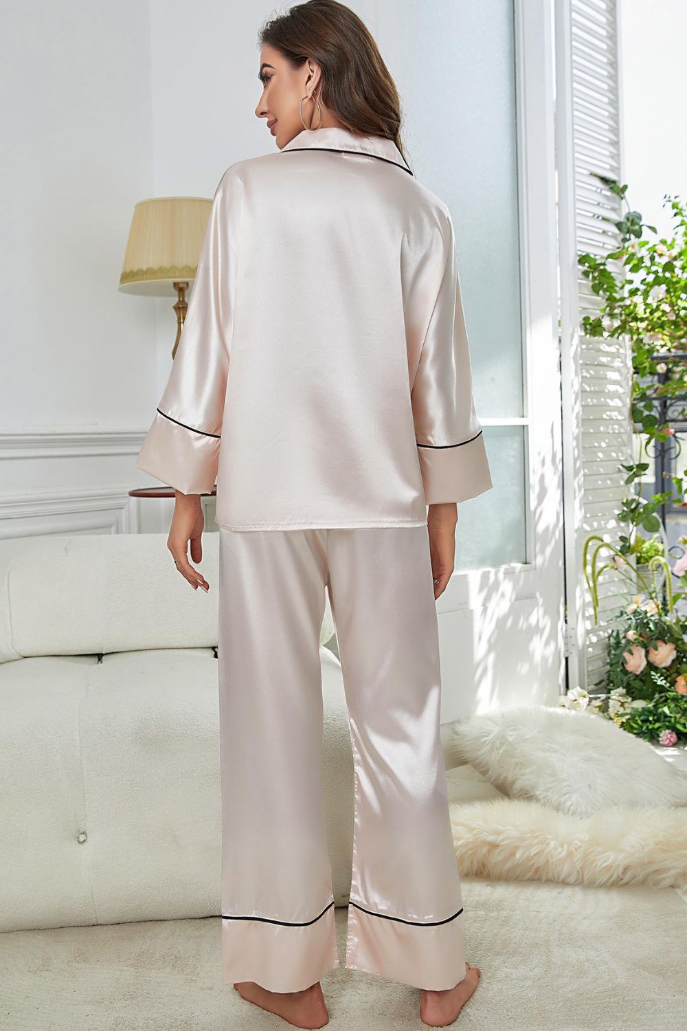 Top and Pants Pajama Set-Free Shipping - Aurelia Clothing
