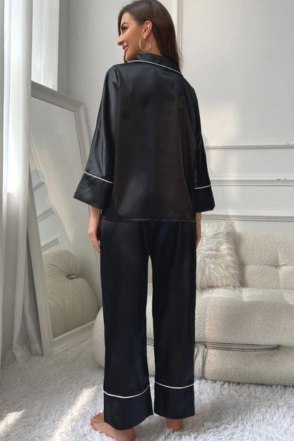 Top and Pants Pajama Set-Free Shipping - Aurelia Clothing