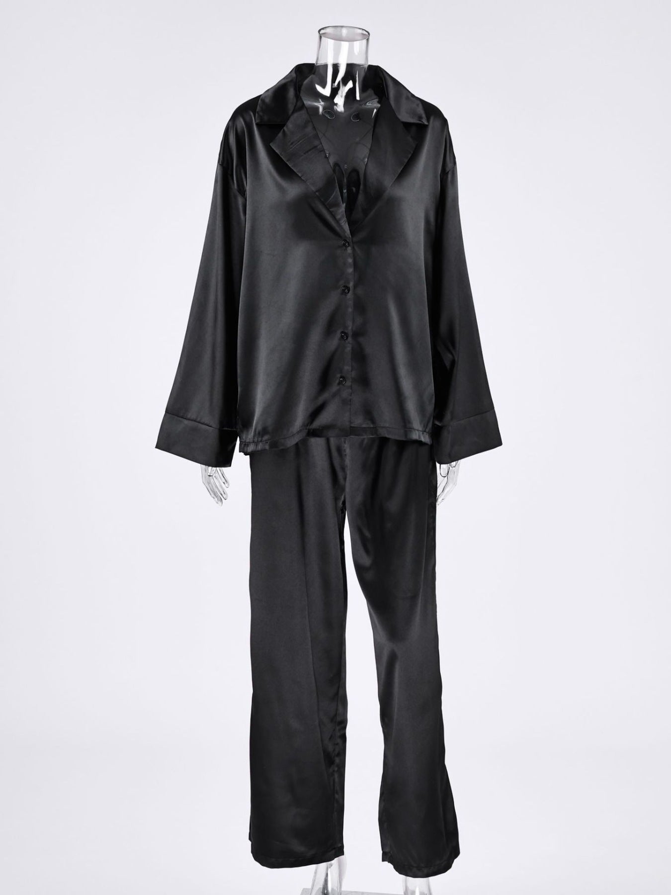 Top and Wide Leg Pants Lounge Set-Free Shipping - Aurelia Clothing