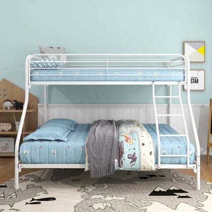 Twin-Over-Full Metal Bunk Bed-Free Shipping - Aurelia Clothing