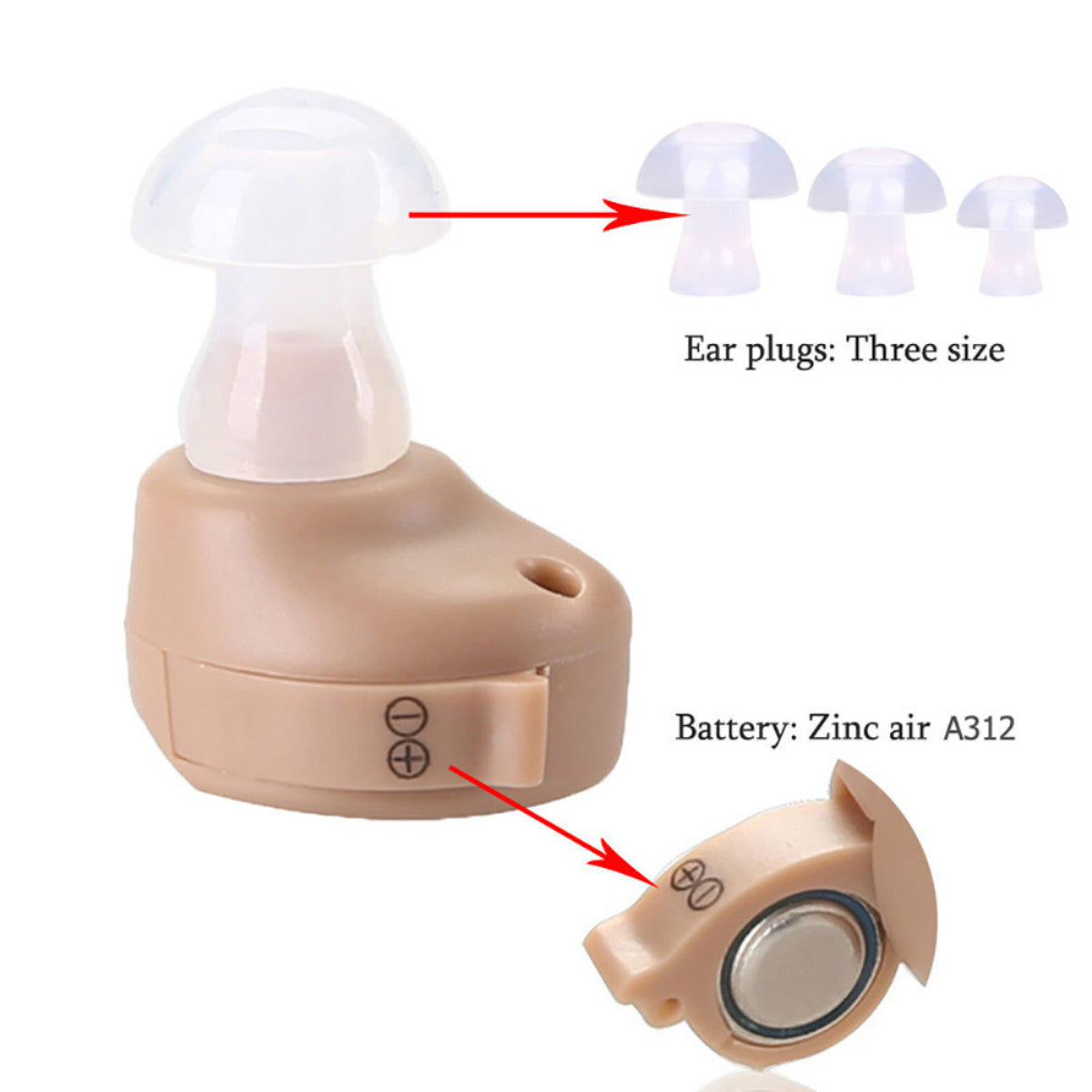 Two Sets Of Hearing Aid Sound Amplifier Hearing Aid Headphones - Free Shipping - Aurelia Clothing