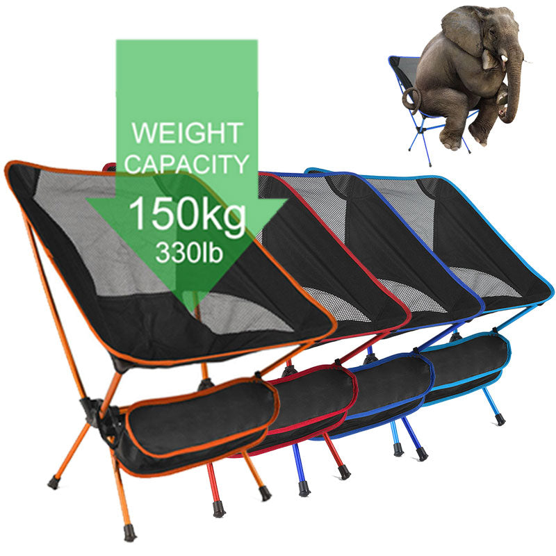 Ultralight Folding Camping Chair Fishing BBQ Hiking Chair Fishing Picnic Chair Outdoor Tools Travel Foldable Beach Seat Chair - Free Shipping - Aurelia Clothing