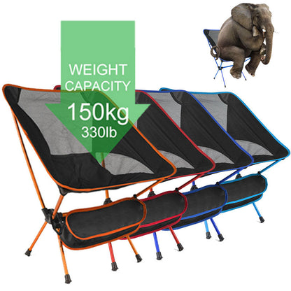 Ultralight Folding Camping Chair Fishing BBQ Hiking Chair Fishing Picnic Chair Outdoor Tools Travel Foldable Beach Seat Chair - Free Shipping - Aurelia Clothing