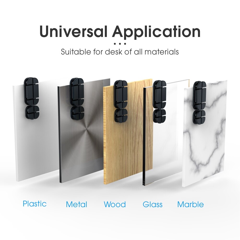Vothoon Cross Cable Organizer Clip Silicone USB Cable Winder Flexible Cable Management Clips Cable Holder For Headphone Earphone - Free Shipping - Aurelia Clothing