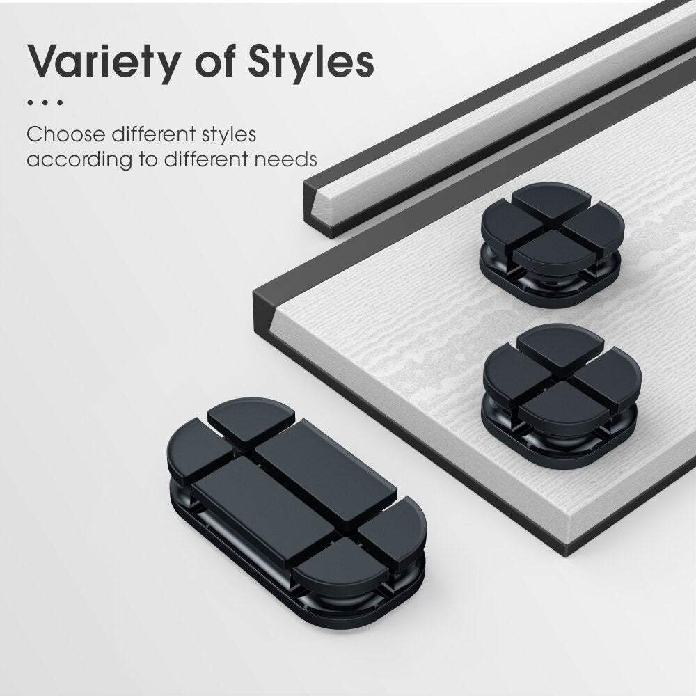 Vothoon Cross Cable Organizer Clip Silicone USB Cable Winder Flexible Cable Management Clips Cable Holder For Headphone Earphone - Free Shipping - Aurelia Clothing