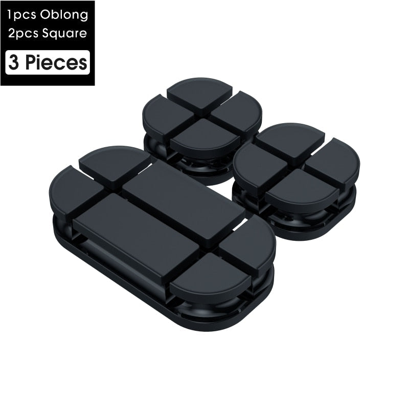 Vothoon Cross Cable Organizer Clip Silicone USB Cable Winder Flexible Cable Management Clips Cable Holder For Headphone Earphone - Free Shipping - Aurelia Clothing
