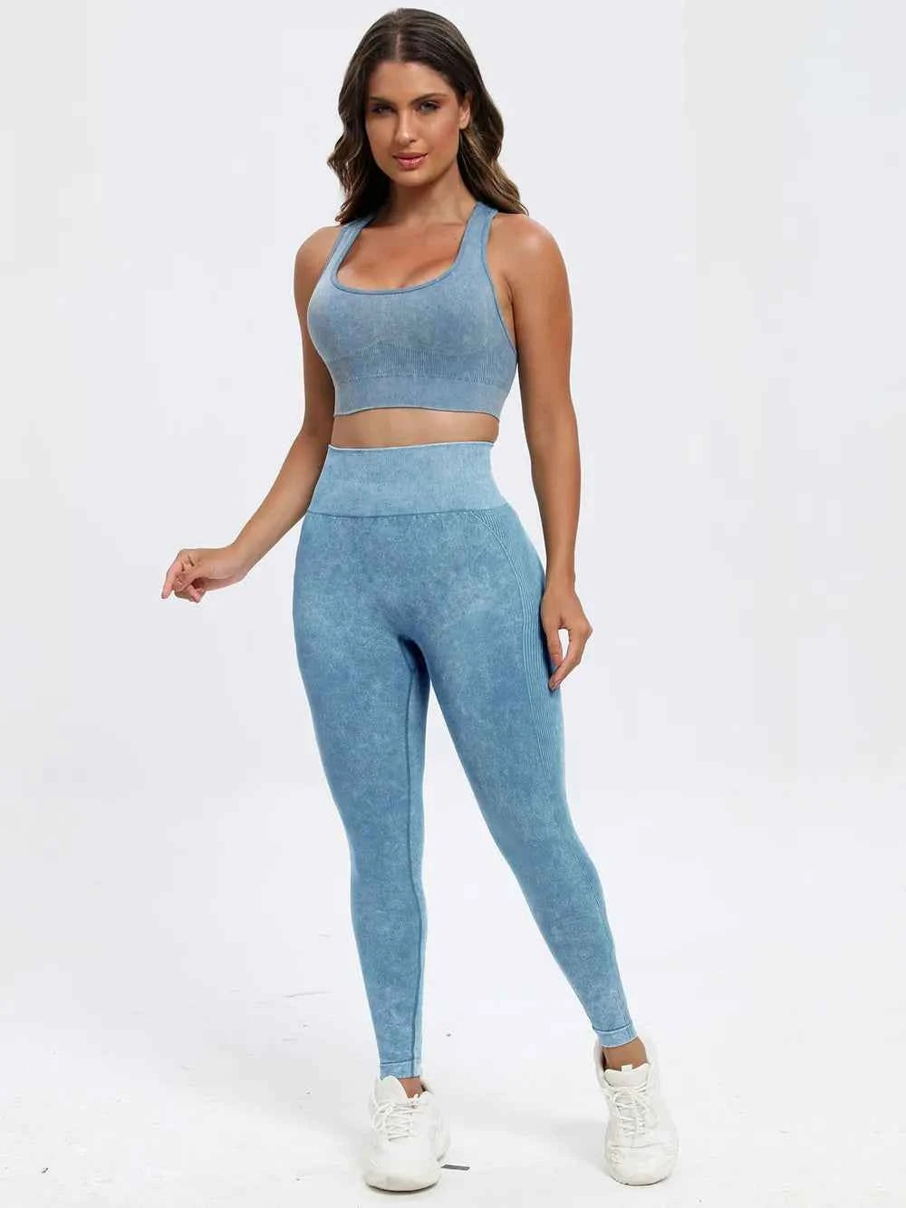 Wide Strap Top and Pants Active Set-Free Shipping - Aurelia Clothing