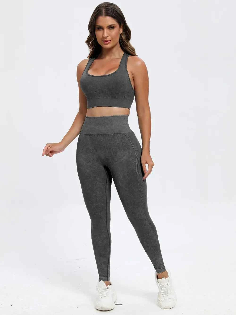 Wide Strap Top and Pants Active Set-Free Shipping - Aurelia Clothing
