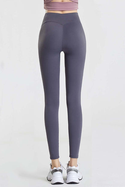 Wide Waistband Sports Pants - Aurelia Clothing