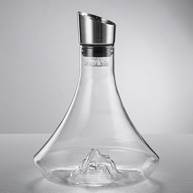 Wine Decanter Built-in Aerator Pourer, Wine Carafe Red Wine Decanter 1000ml -  Free Shipping - aurelia-clothing-8955