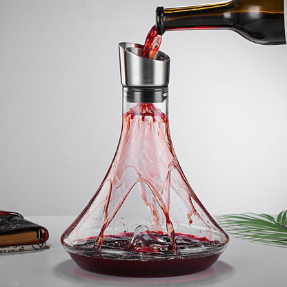 Wine Decanter Built-in Aerator Pourer, Wine Carafe Red Wine Decanter 1000ml -  Free Shipping - aurelia-clothing-8955