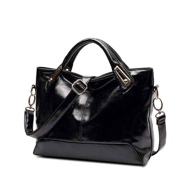 Women Oil Wax Leather Designer Handbags-Free Shipping - Aurelia Clothing