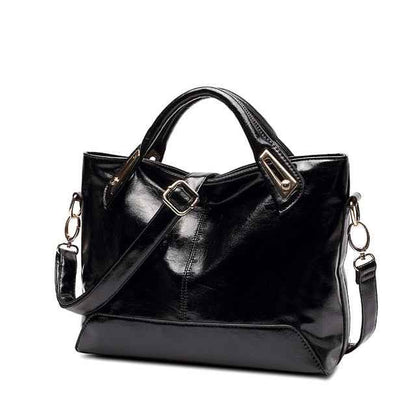 Women Oil Wax Leather Designer Handbags-Free Shipping - Aurelia Clothing