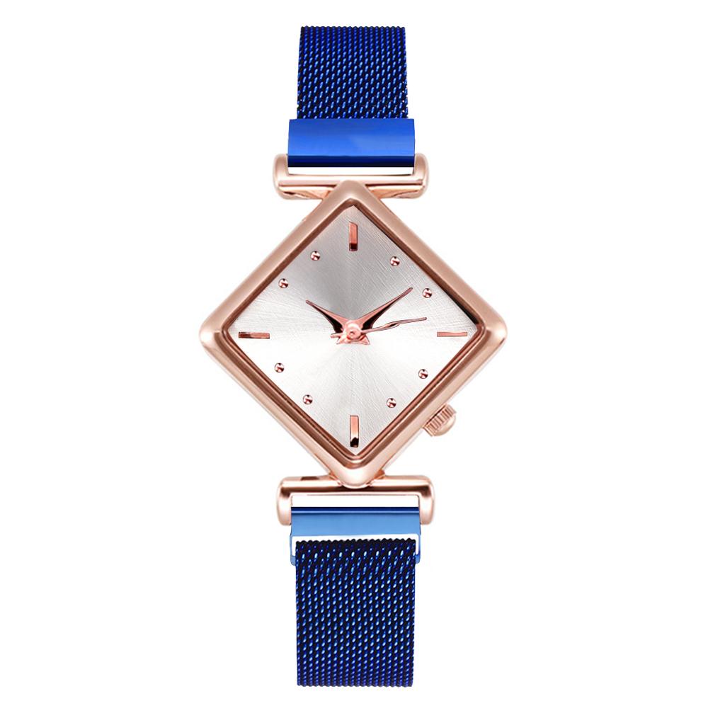 Women Square Watch Luxury Ladies Quartz Magnet Buckle Gradient Color Watches Relogio Feminino For Gift Clock - Free Shipping - Aurelia Clothing