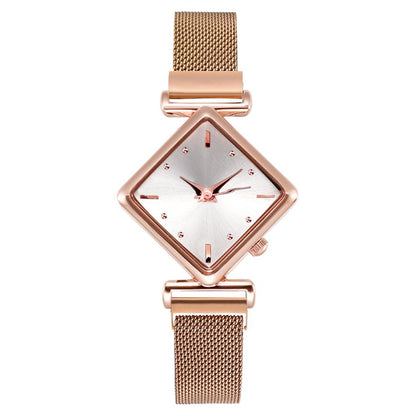 Women Square Watch Luxury Ladies Quartz Magnet Buckle Gradient Color Watches Relogio Feminino For Gift Clock - Free Shipping - Aurelia Clothing