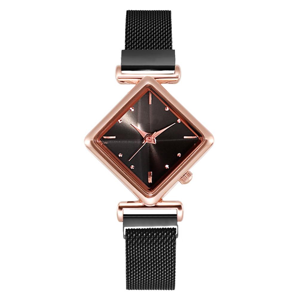 Women Square Watch Luxury Ladies Quartz Magnet Buckle Gradient Color Watches Relogio Feminino For Gift Clock - Free Shipping - Aurelia Clothing