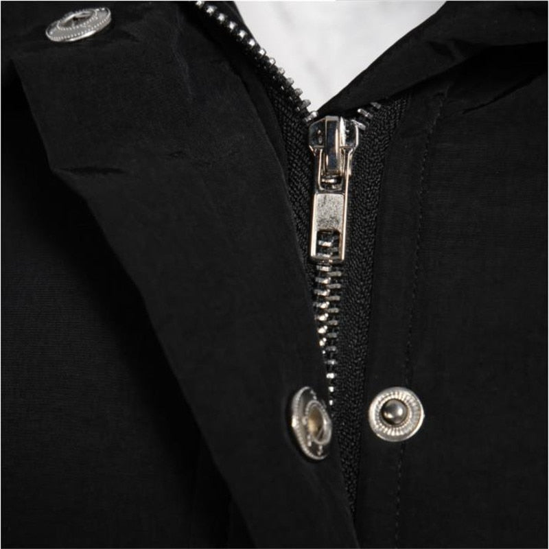 Women Winter Womens Coat Warm Slim Outerwear Fashion Elastic Waist Zipper Pocket Hooded Drawstring Overcoats Autumn Clothes - Aurelia Clothing