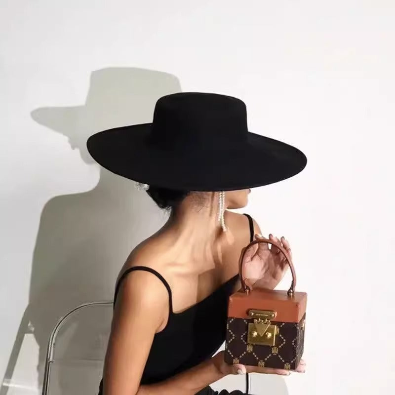 Wool Cap Classic Hepburn-Free Shipping - Aurelia Clothing