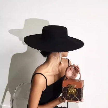 Wool Cap Classic Hepburn-Free Shipping - Aurelia Clothing
