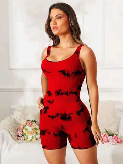 Wide Strap Active Romper-Free Shipping
