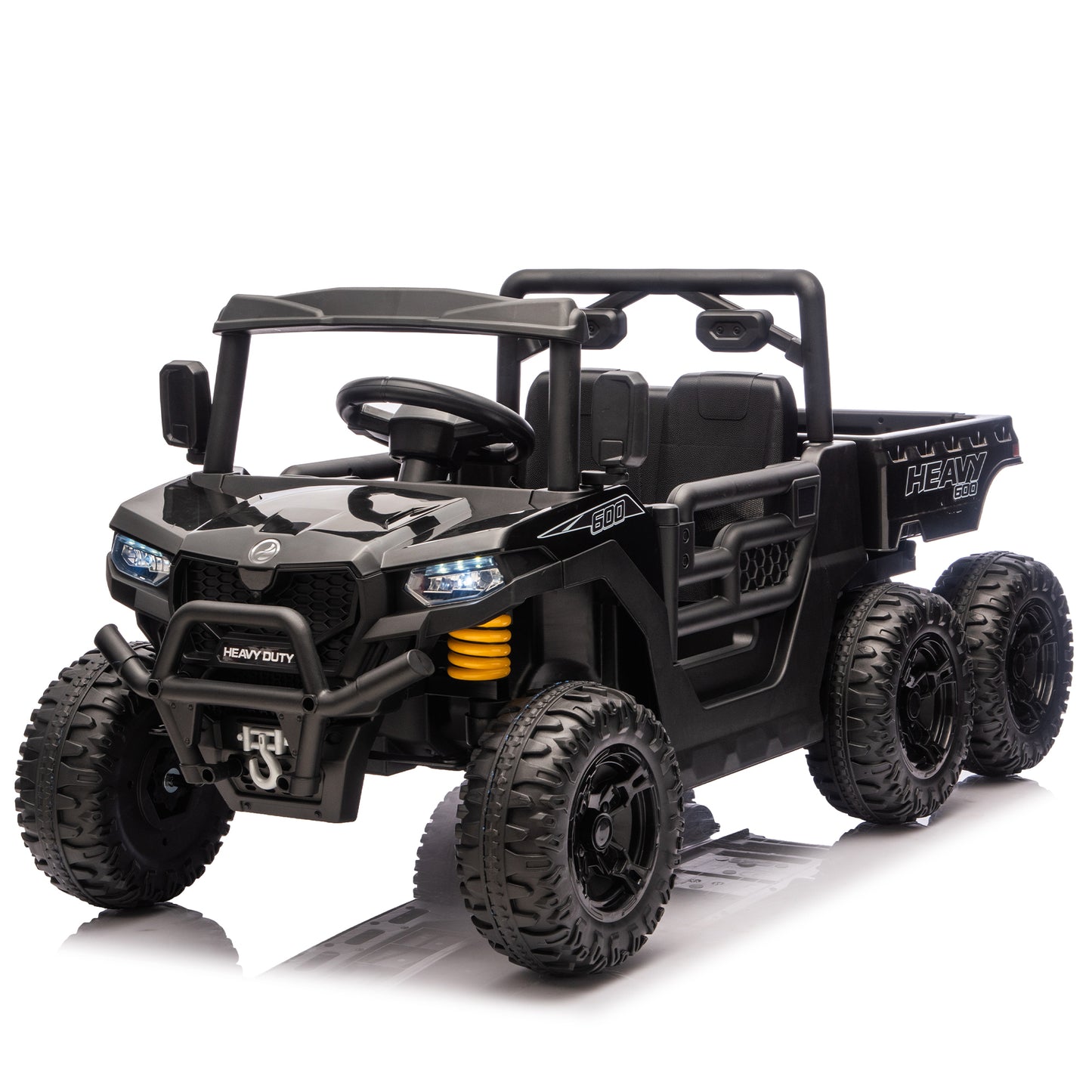 Six-wheel Electric Dump Truck W/ PC 2.4G, 4WD-Free Shipping