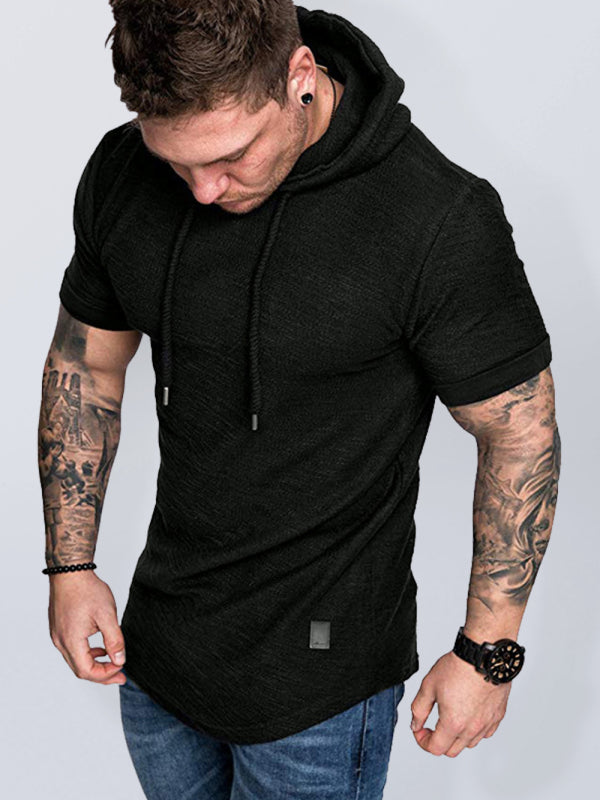 T-shirt sports casual sweater men's hoodie - Free Shipping