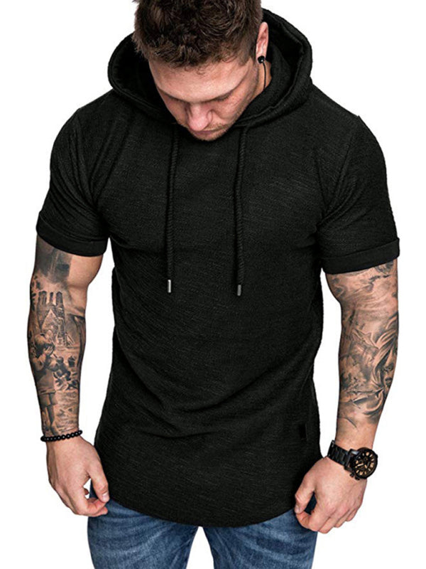 T-shirt sports casual sweater men's hoodie - Free Shipping