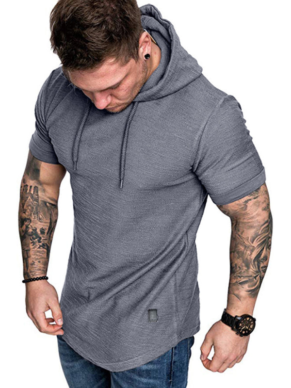 T-shirt sports casual sweater men's hoodie - Free Shipping
