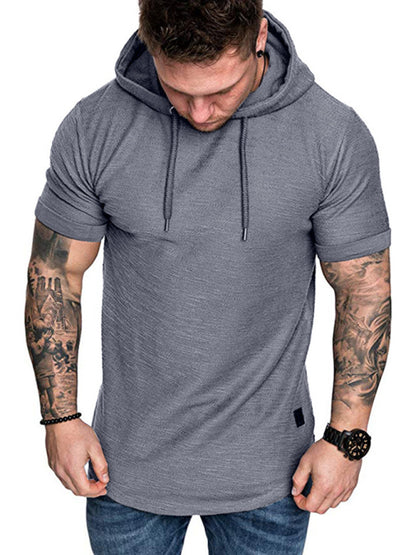 T-shirt sports casual sweater men's hoodie - Free Shipping
