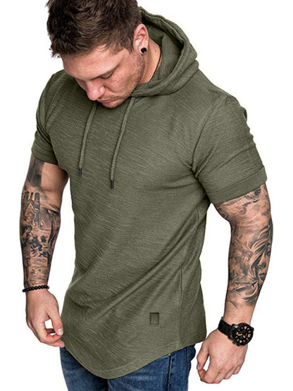 T-shirt sports casual sweater men's hoodie - Free Shipping