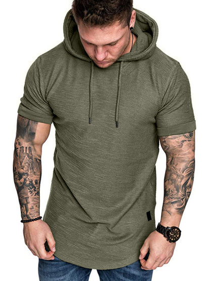 T-shirt sports casual sweater men's hoodie - Free Shipping