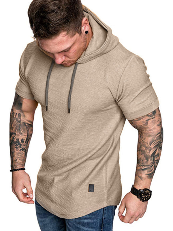 T-shirt sports casual sweater men's hoodie - Free Shipping