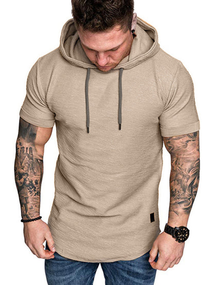 T-shirt sports casual sweater men's hoodie - Free Shipping