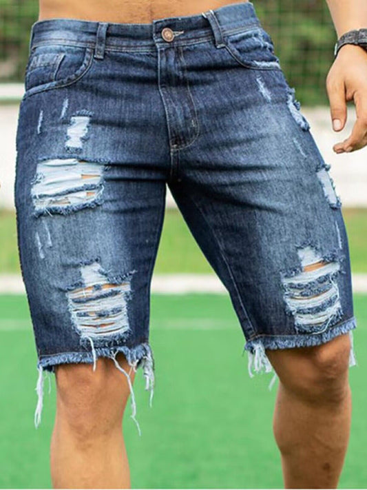Slim Fit Fashion Jeans Men's Shorts - Free Shipping - Aurelia Clothing