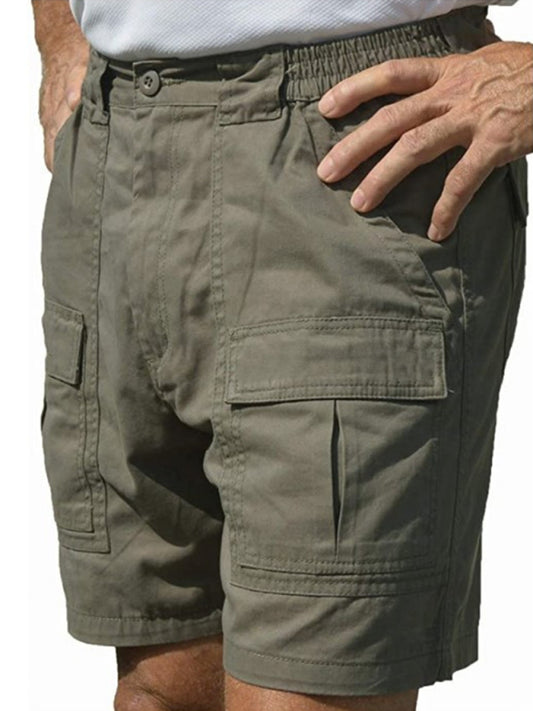 Multi Pocket Cargo Shorts Loose Outdoor Shorts - Free Shipping